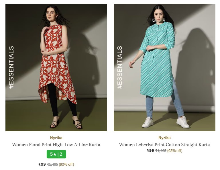 Nyrika Women Kurta S 99
