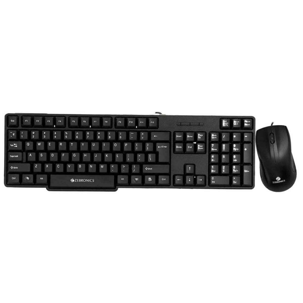 Zebronics Wired Keyboard And Mouse Combo
