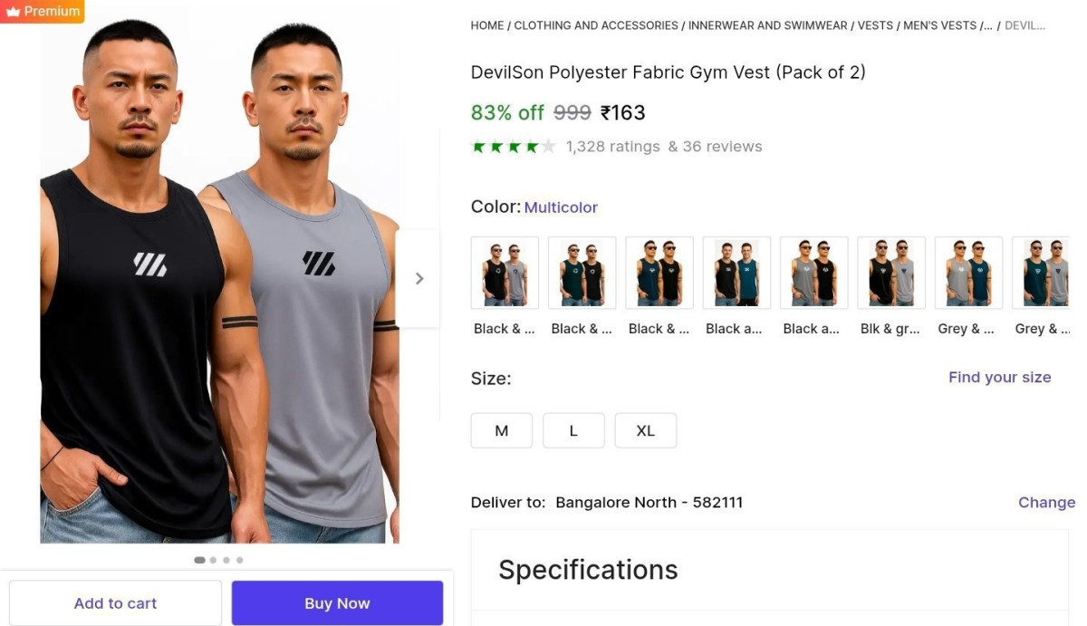 Men S Gym Vest (set Of 2) At 163 More Deals Click Here Must Read