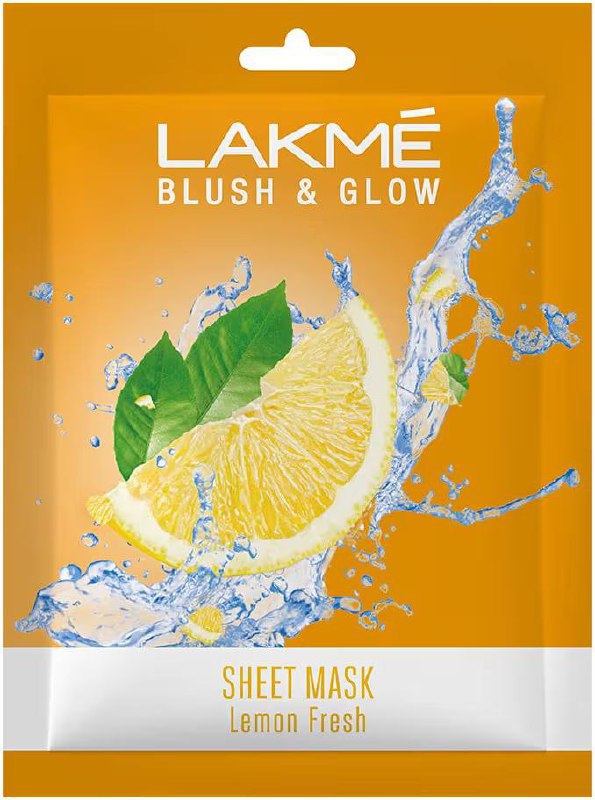 Lakme Blush Glow Lemon Sheet Mask 25ml 45
