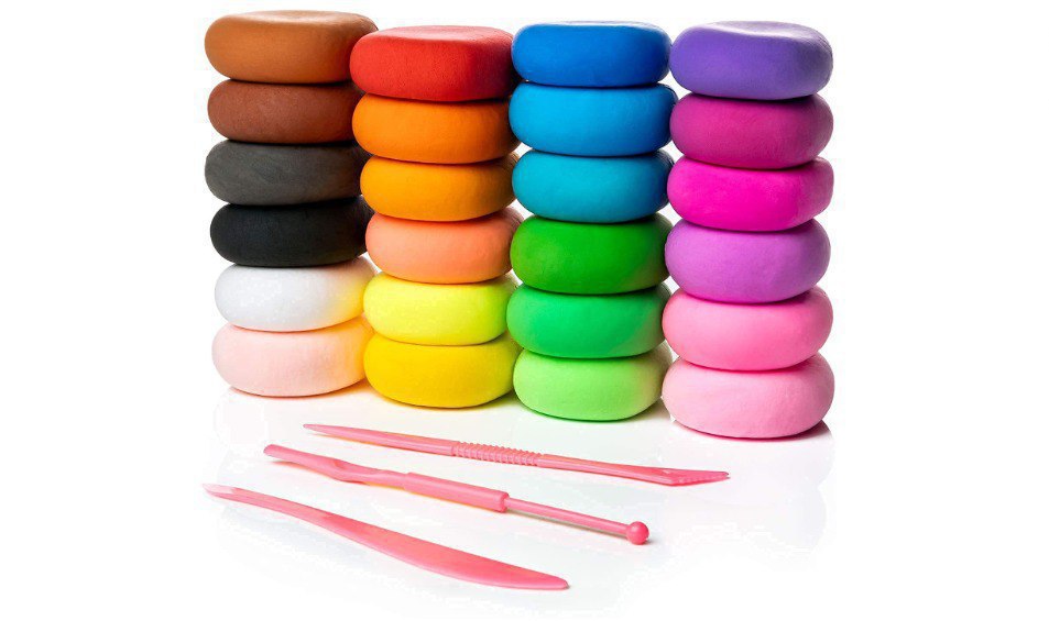 Dsr Air Dry Clay Colorful Children Soft Clay Creative Art Crafts 89
