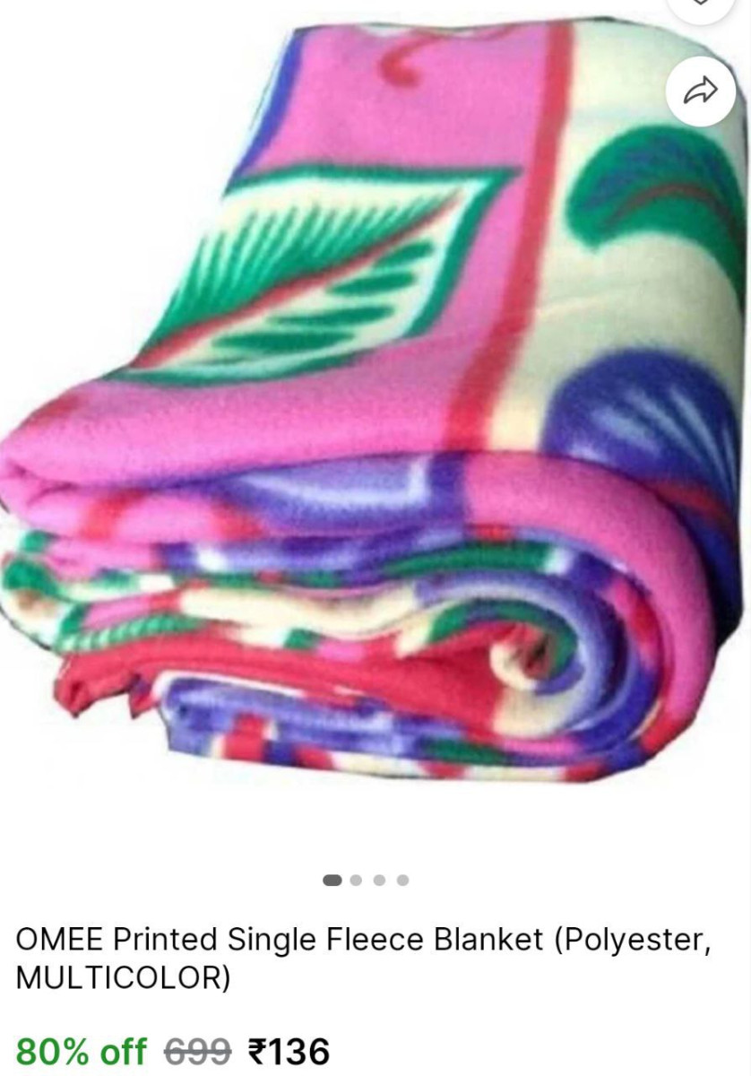 Shopsy Fleece Blanket 136