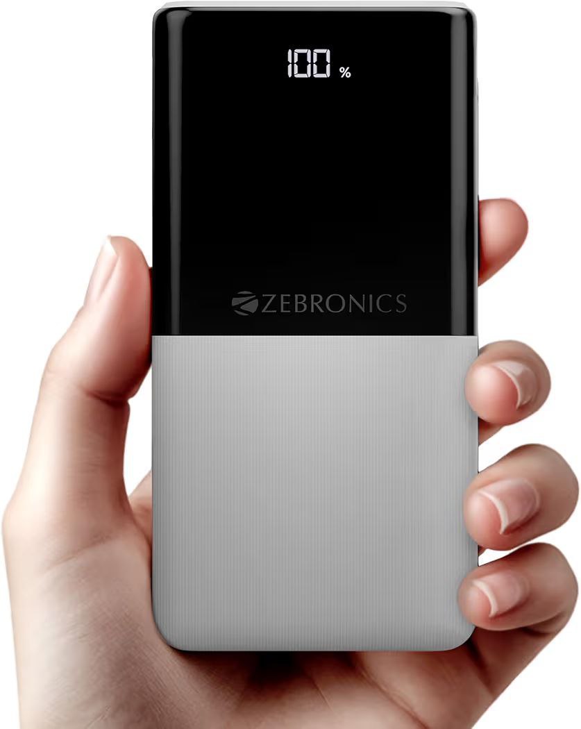 Zebronics Energipod 10r1 Power Bank 10000 Mah 22 5w Super Fast Charging Pd 