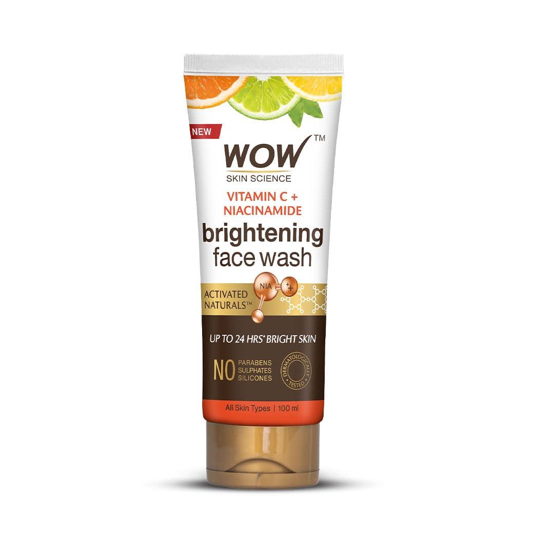 Wow Skin Science Brightening Vitamin C Niacinamide Face Wash 100 Ml 103