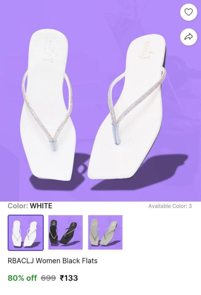 Shopsy Women Flats 133