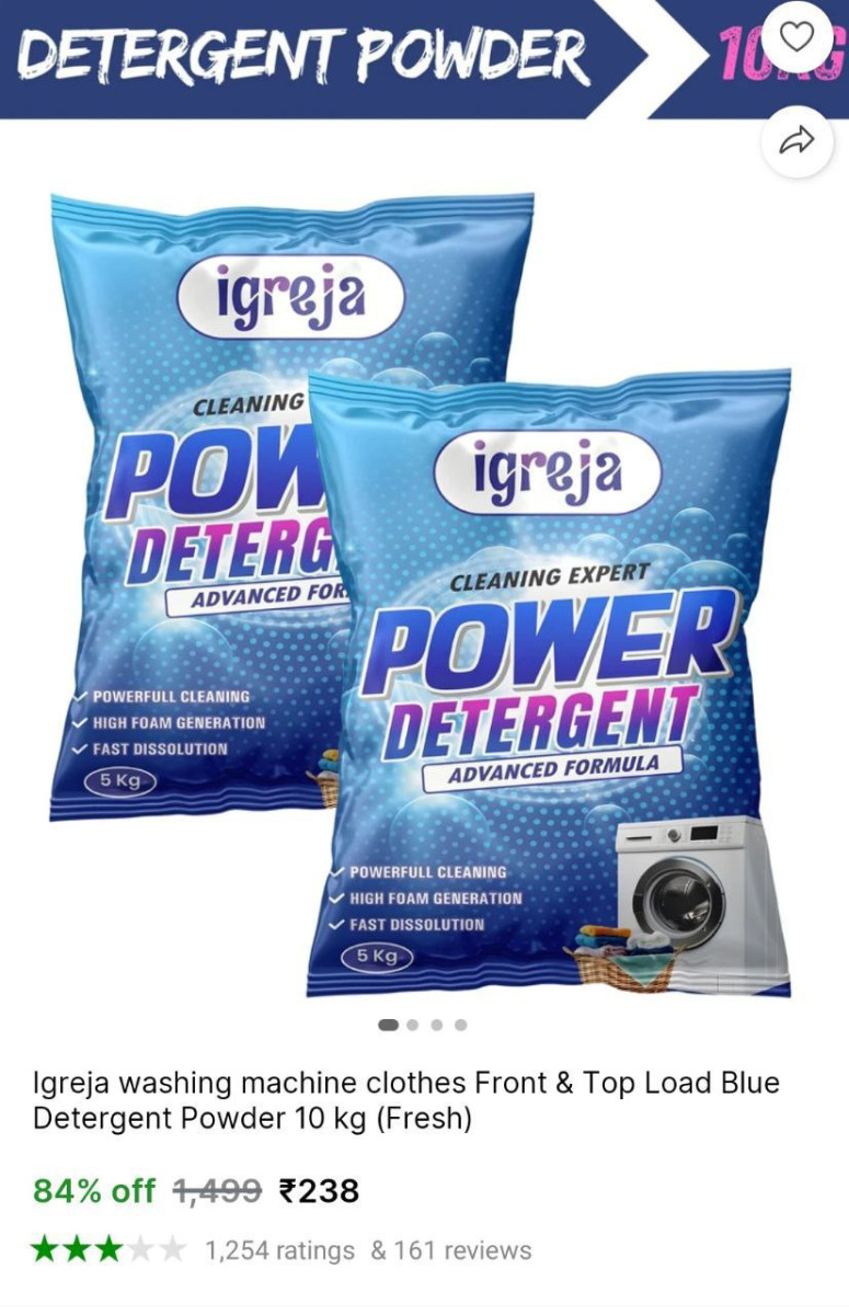 Detergent Powder 10kg 238