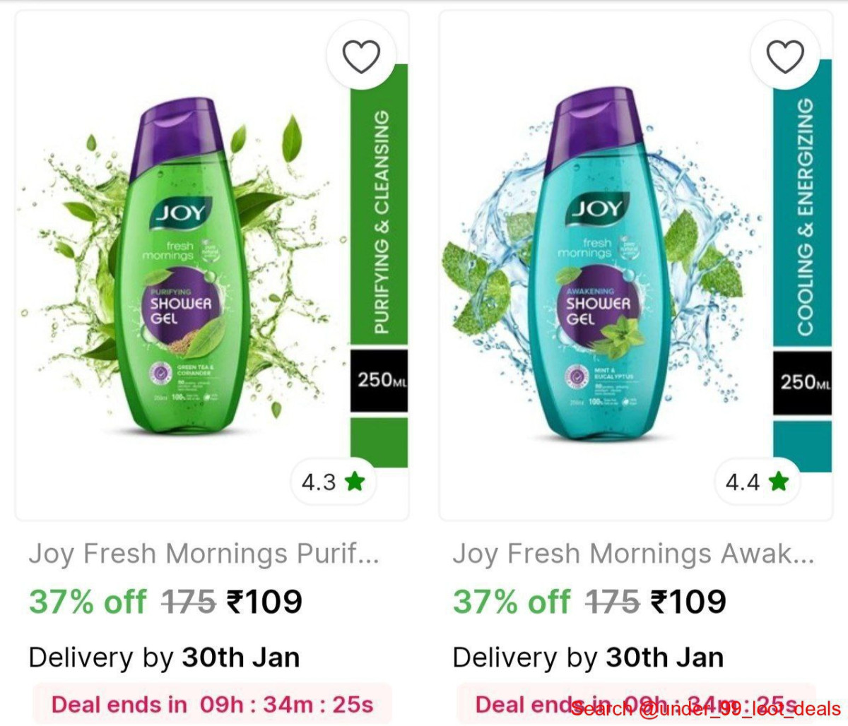 Joy Body Wash 250ml 109