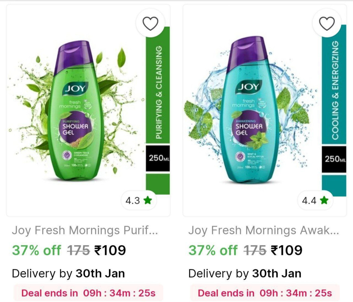 Joy Body Wash 250ml 109