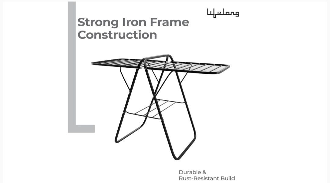 Amazon Lifelong Foldable Cloth Drying Stand1 049