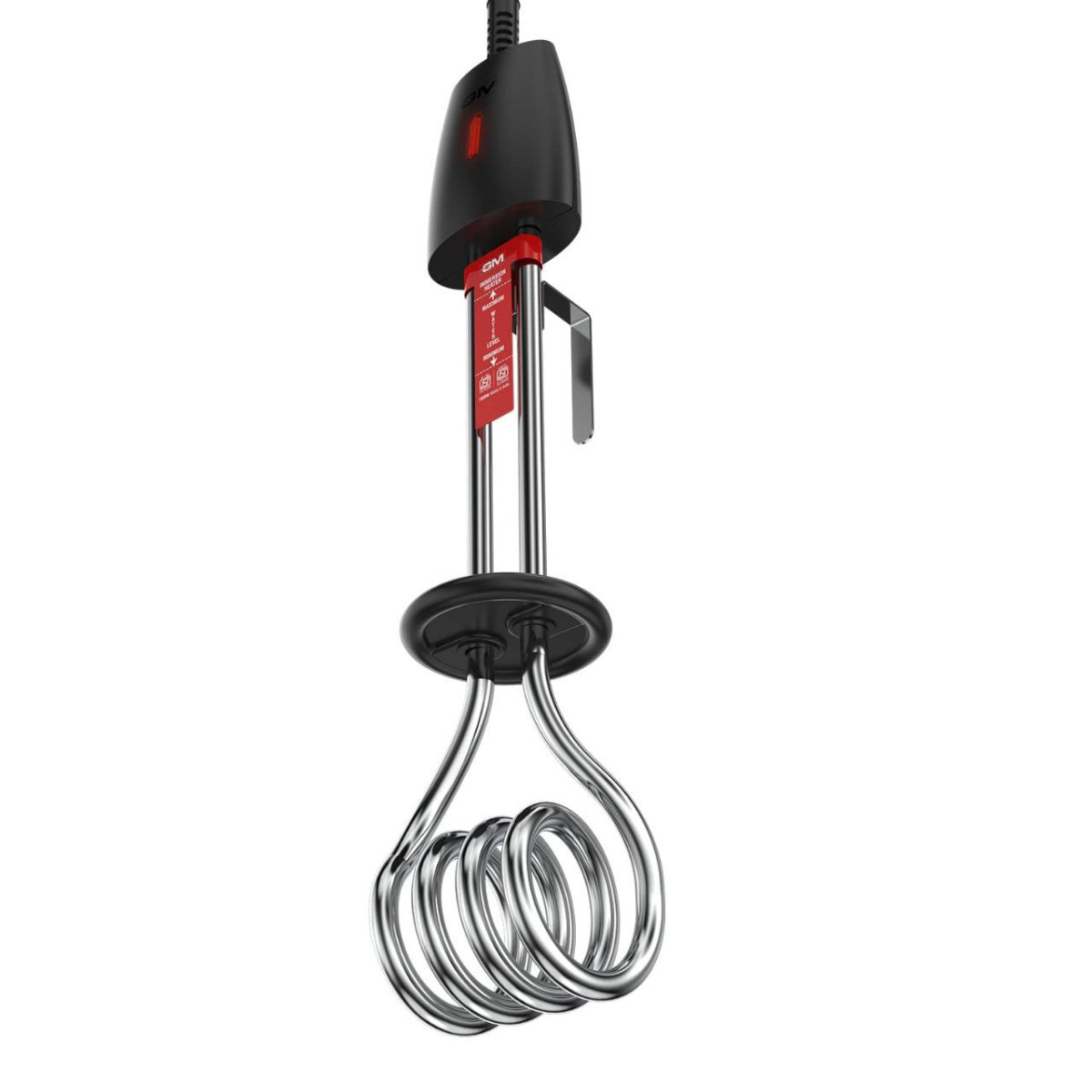 Grab 399gm Immersion Rod Water Heater With Bucket Guard 1000w 6 Amp Plug Su