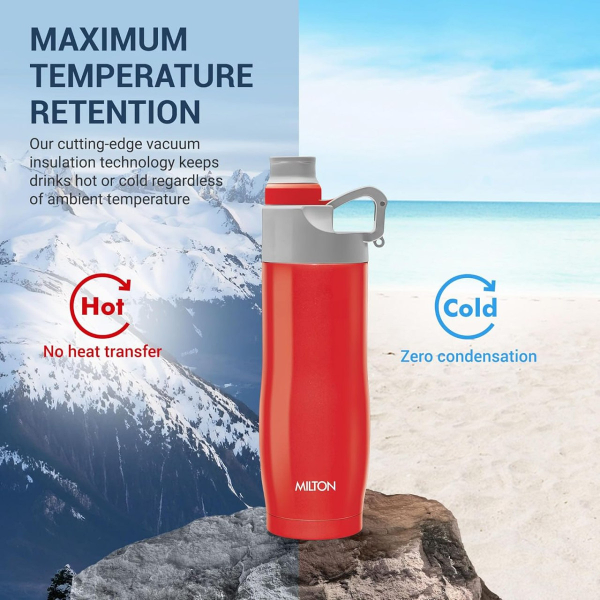 Milton Stainless Steel Water Bottle 480 Ml 372