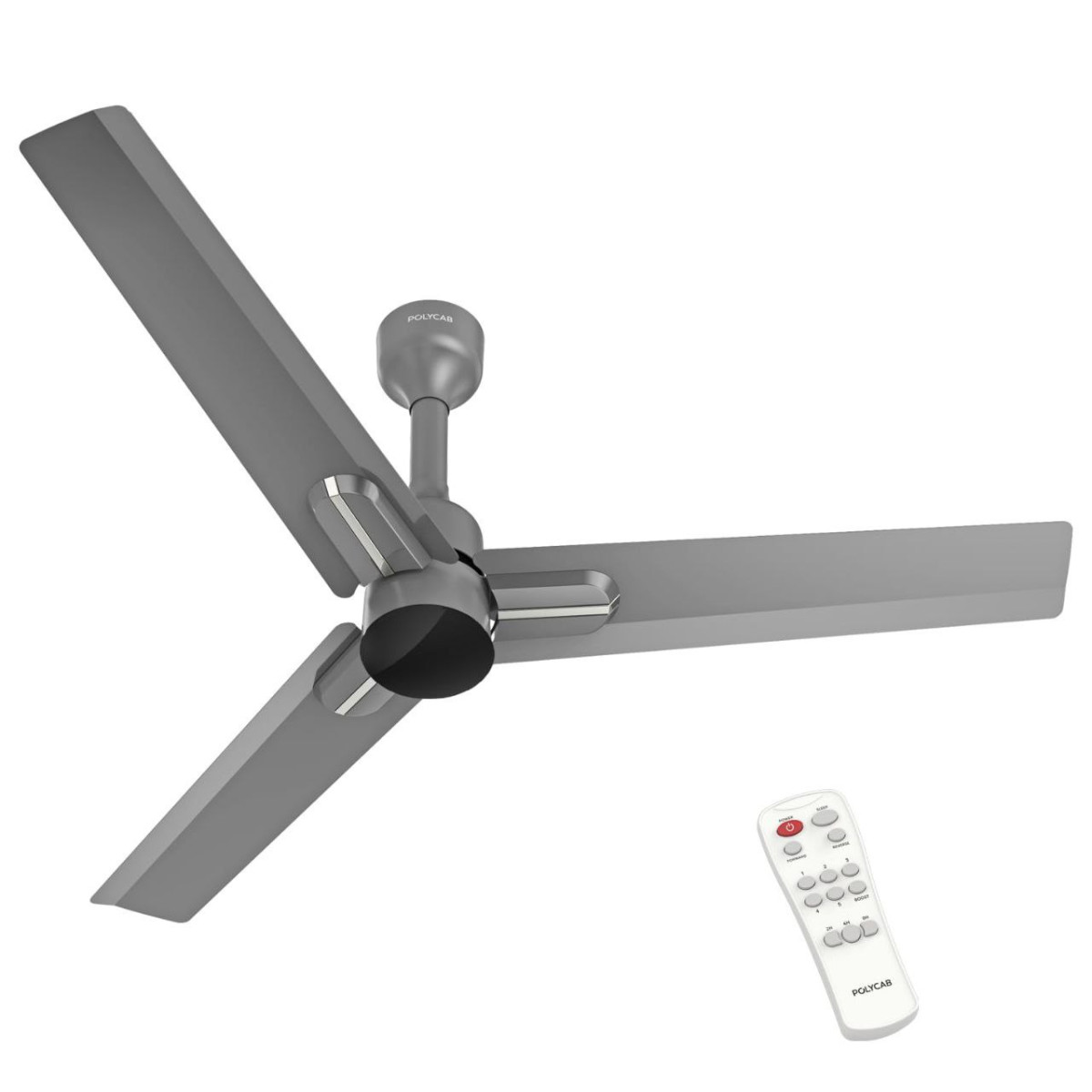 Grab 2 719polycab Wizzy Neo 1200mm 5-star Bldc Remote Ceiling Fan For Livin