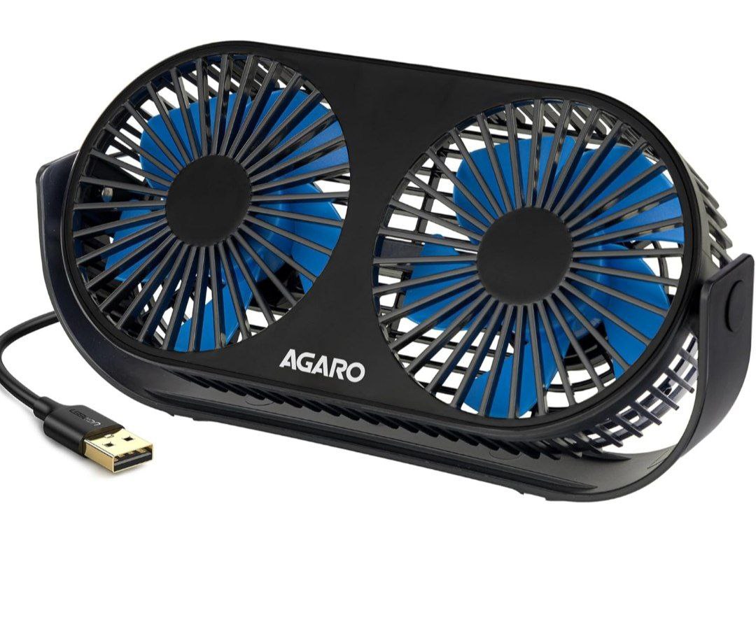 Amazon Agaro Signify Usb Desk Twin Fan 749