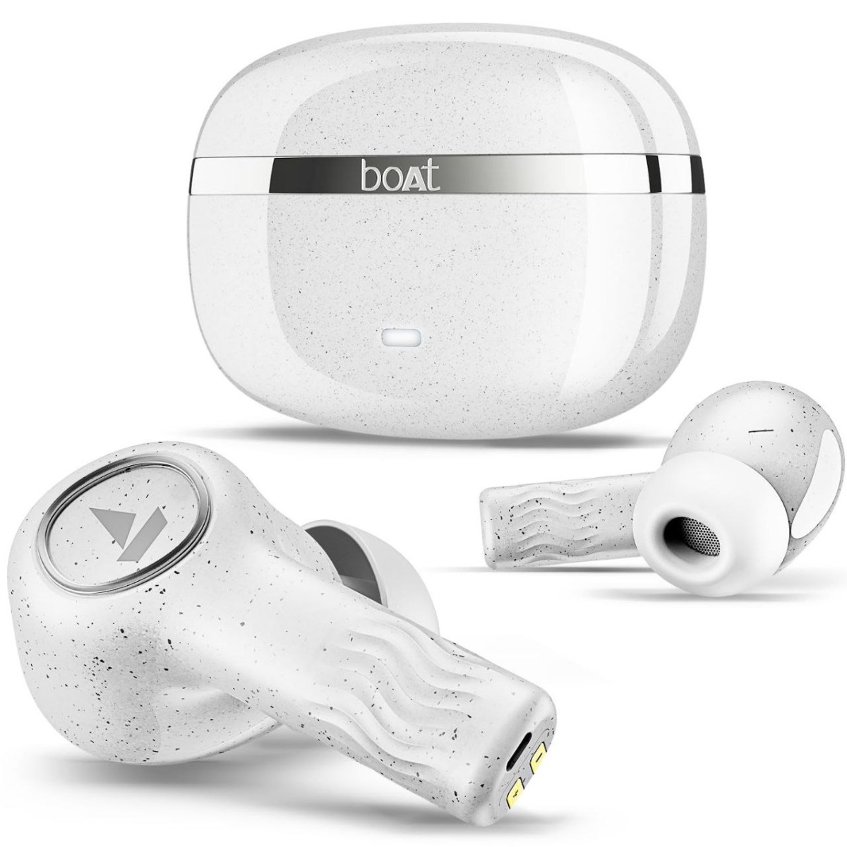 Boat Nirvana Ion Anc Active Noise Cancellation( 32db) 120hrs Battery App Su