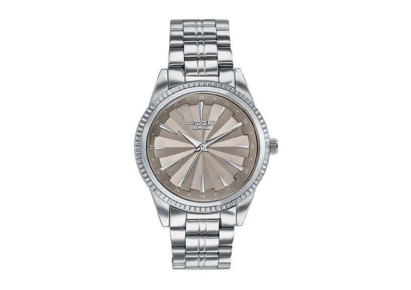 Sonata Poze 7 Analog Taupe Dial Silver Sheet Metal Strap Watchdeal 1367