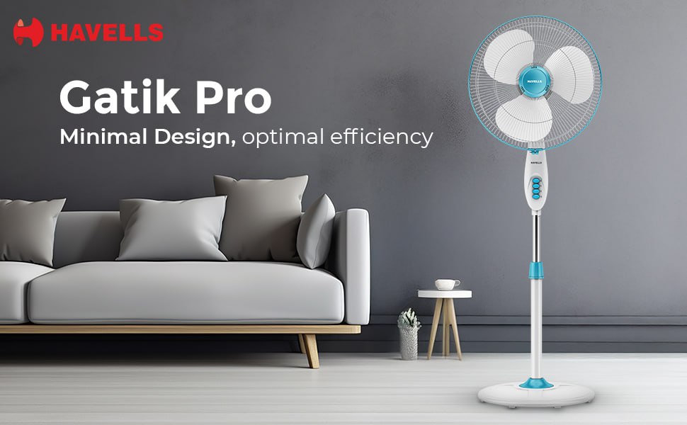Havells Gatik Pro 400mm Pedestal Fan 2169apply 250 Coupon