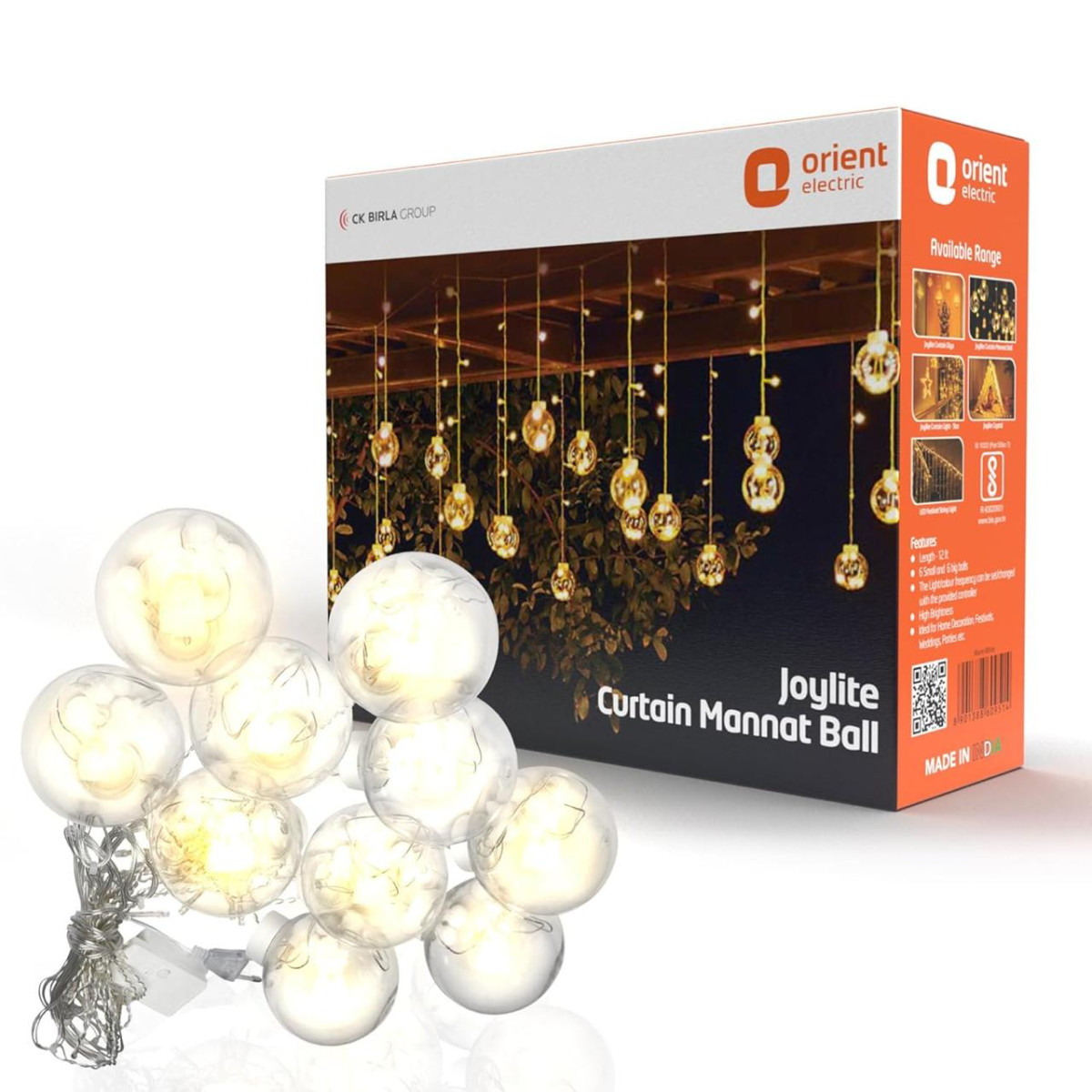 Orient Electric Joylite (mannat Ball) 210