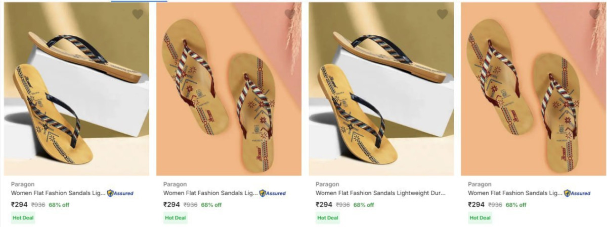 Flipkart 68 - Paragon Womens Footwear Starting From Rs 294