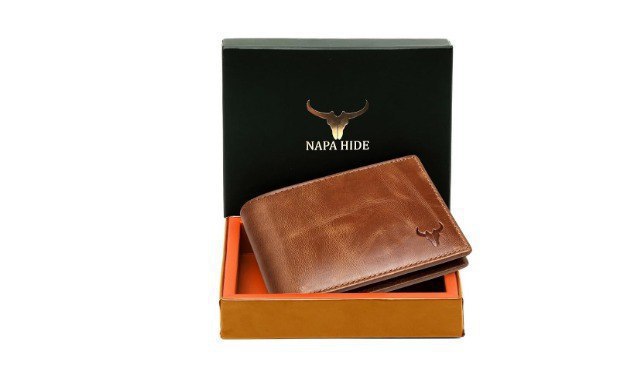 Napa Hide Leather Wallet For Mendeal 297