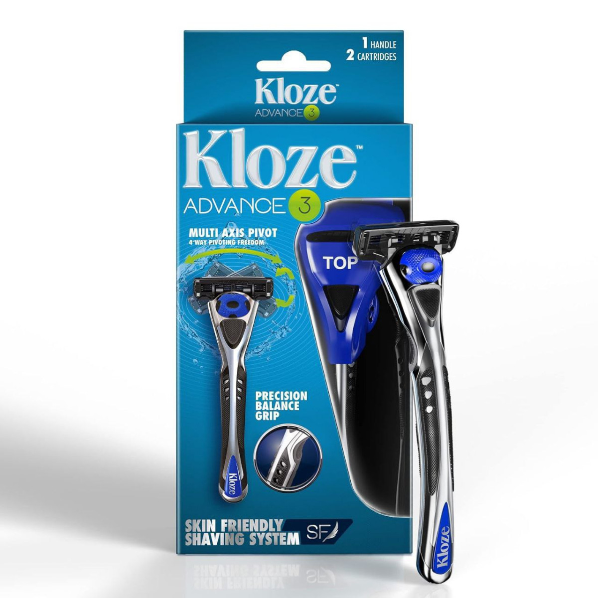 Grab 128fogg Shaving Razor For Men With 3 Blades