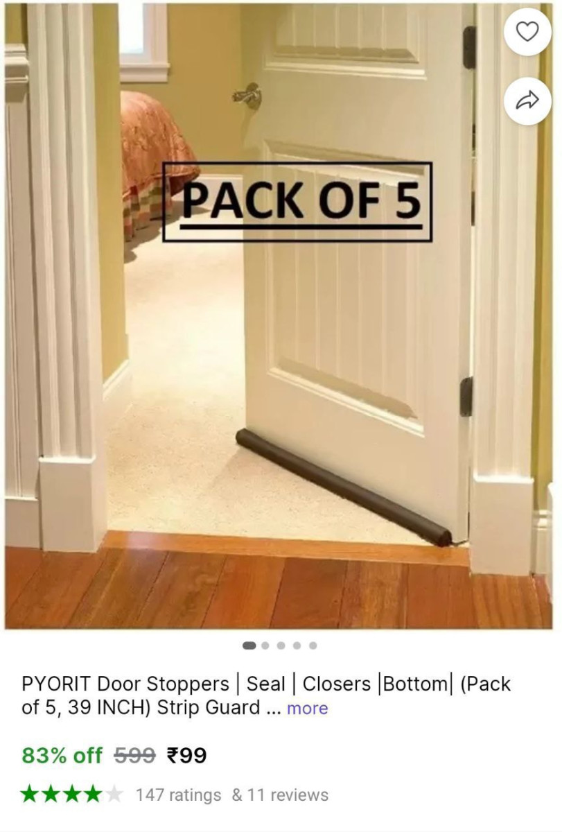 Door Stoppers (pack Of 5) 99 Click Here To Join All Deals
