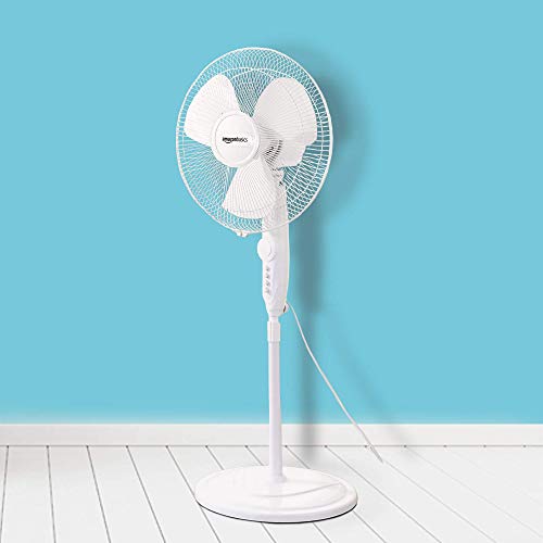 Amazon Basics High Speed 55 Watt Oscillating Pedestal Fan 4 799 3300