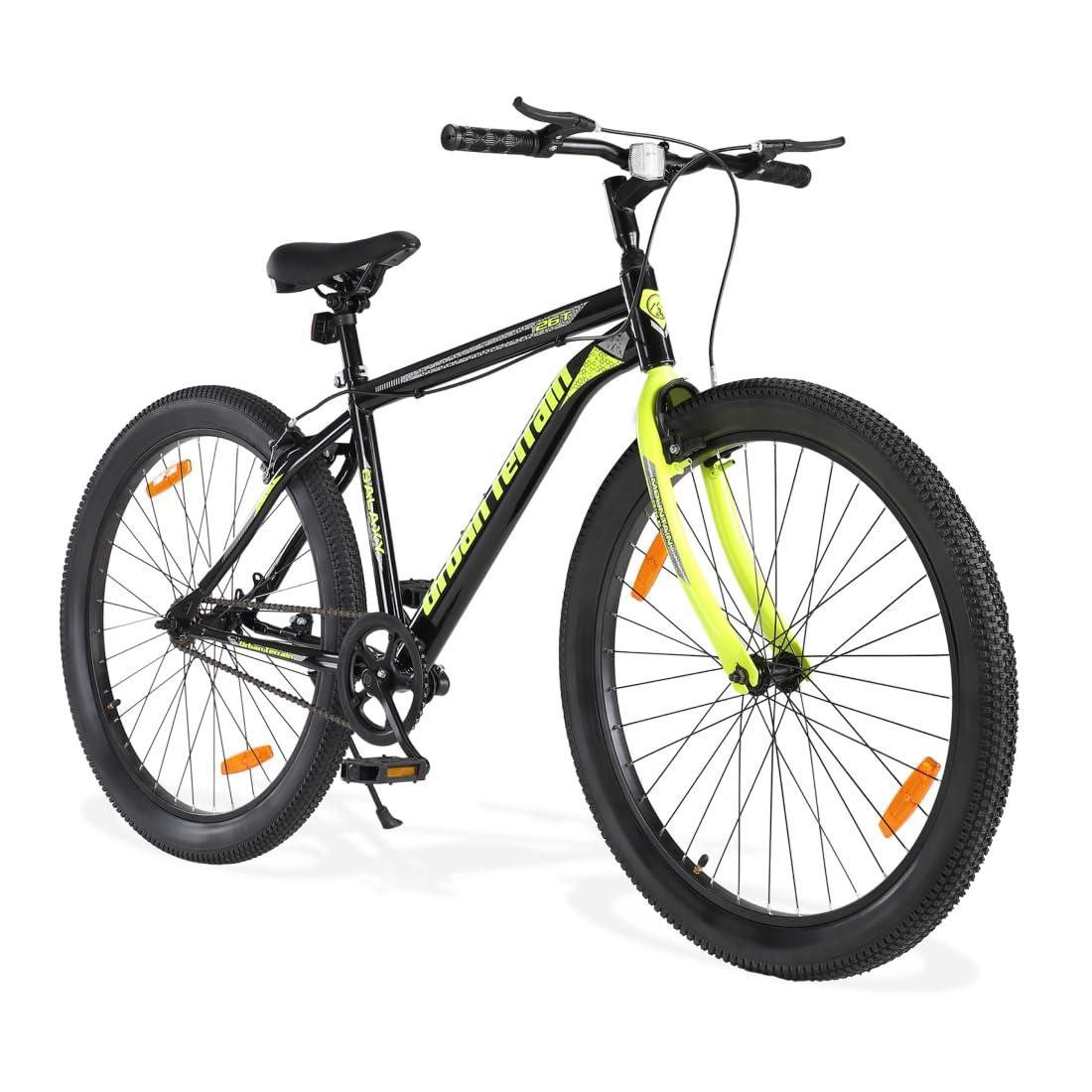 099urban Terrain Galaxy26tgreen Cycle Bicycle Mtb 26t Single Speed Bike