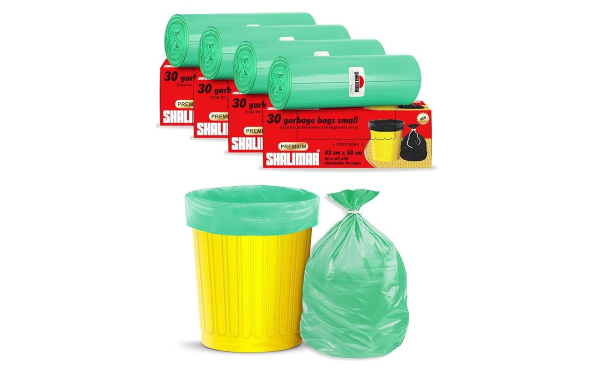 Premium (lavender Fragrance) Scented Garbage Bags Small 17 X 19 Inches 120 