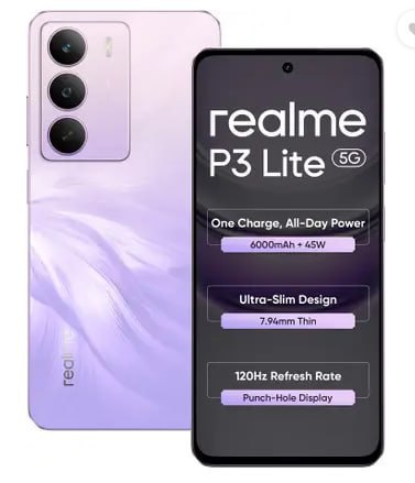 Flipkart New Launch Alert Realme P3 Lite (6gb Ram 128gb Storage) Just 11 74