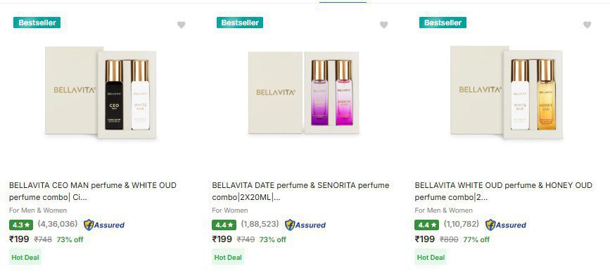 90 On Bellavita Perfumes