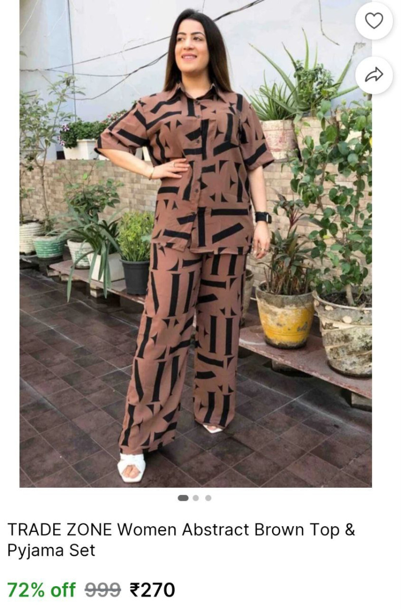 Shopsy Co Ord Set At 270
