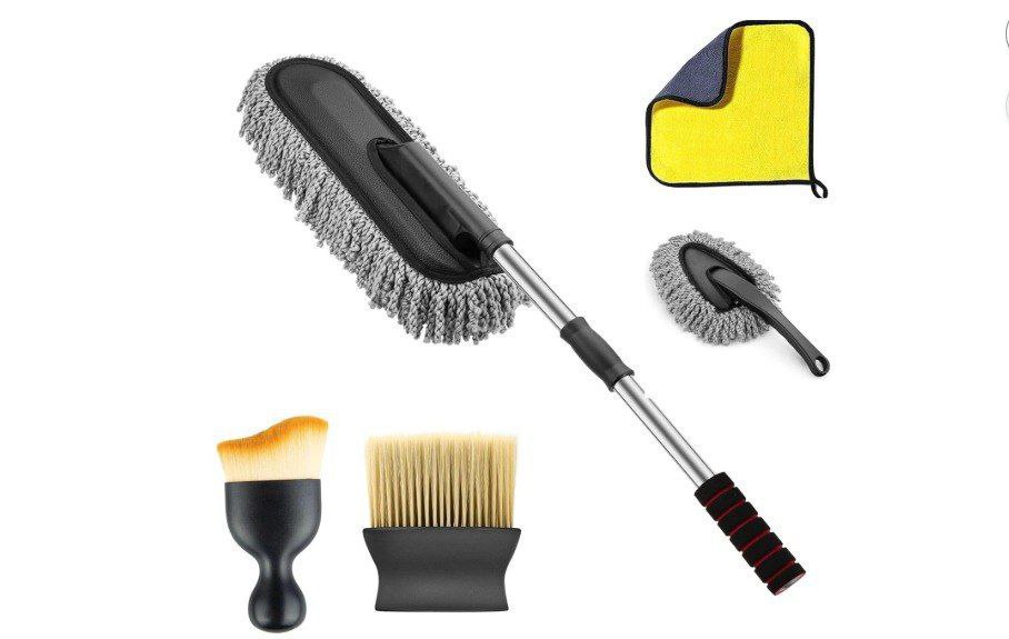 Orjilo 5 Pcs Microfiber Car Duster Kit 297