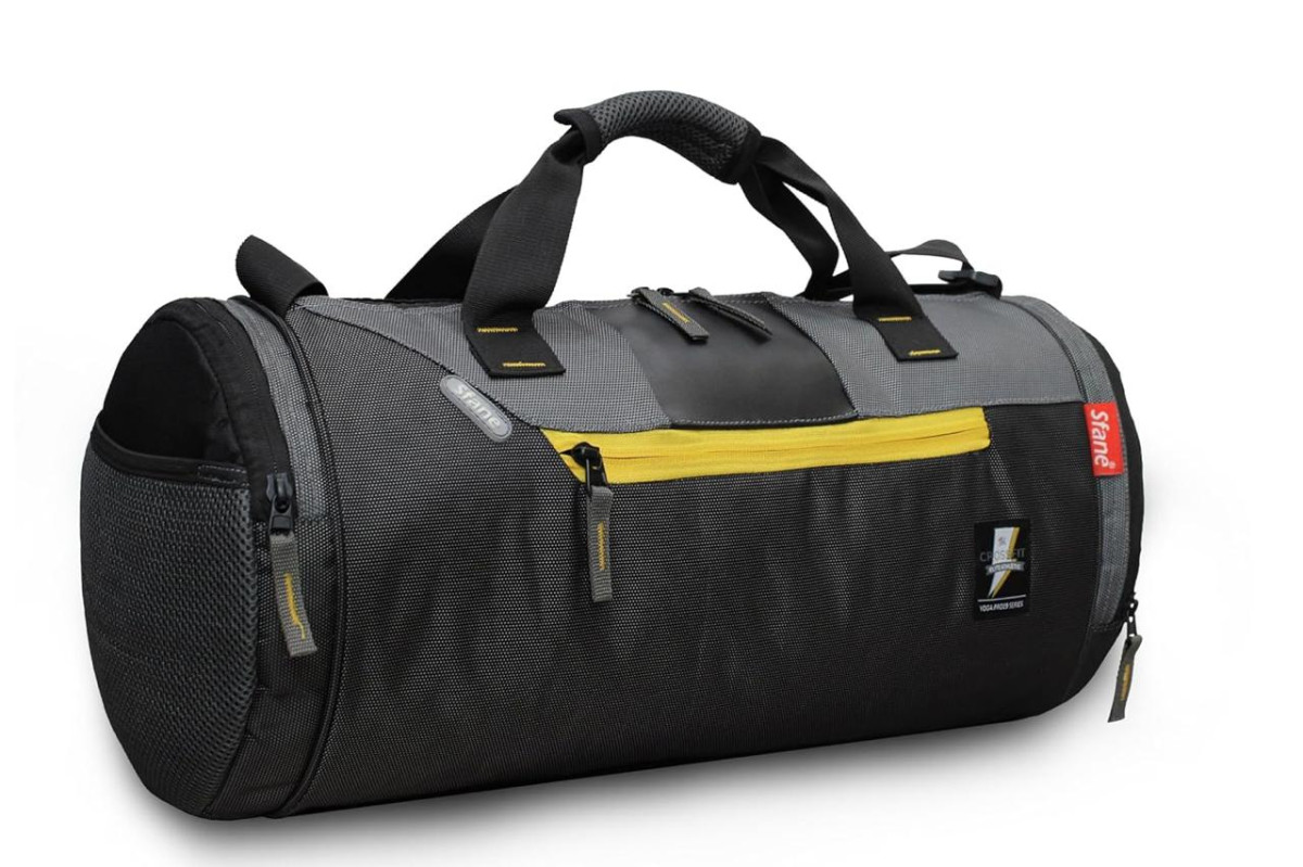 Sfane Sports Duffel Gym Bag For Men Women (black) 457