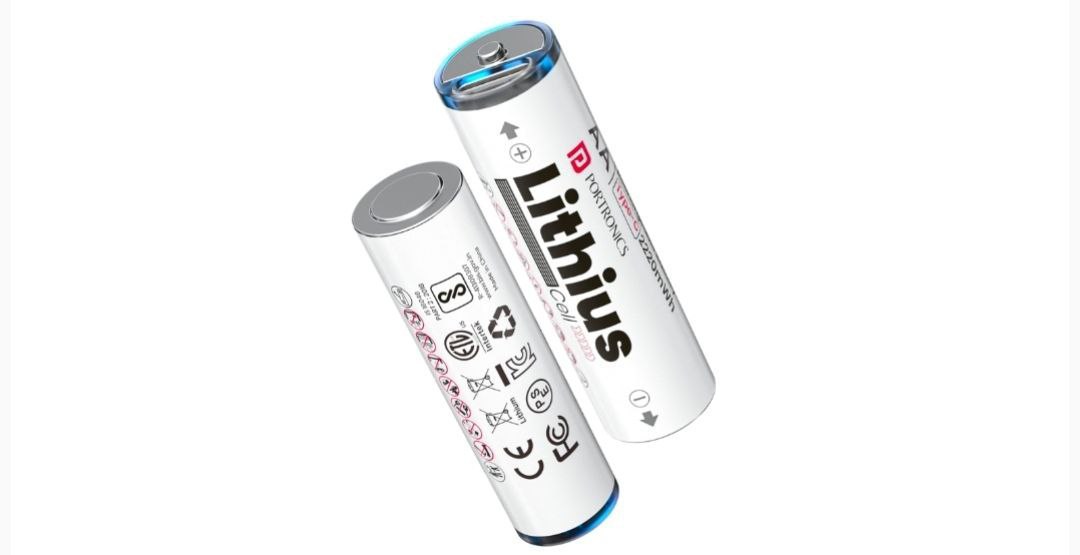 Amazon Portronics Lithius Type C Rechargeable Batteries Pack Of 2 Aa 399 Aa