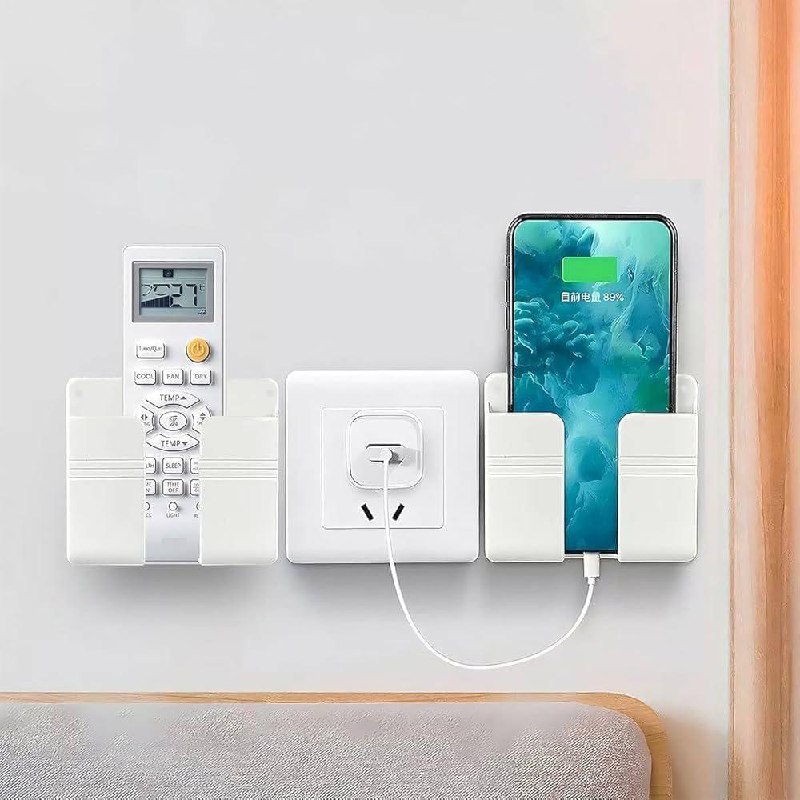Mobile Phone Charging Remote Holder Adhesive Phone Stand (pack Of 2) 188