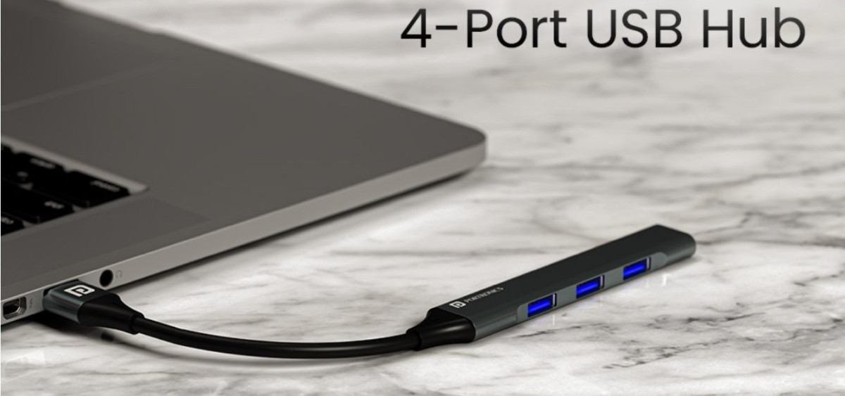 Portronics 4-in-1 Usb Hub At 239