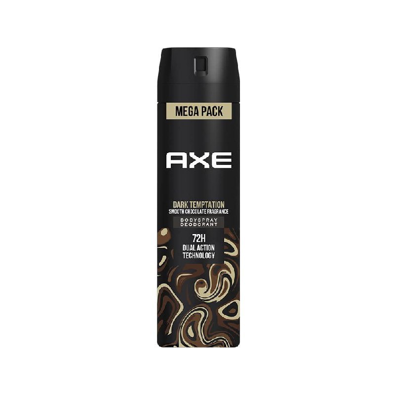 Axe Dark Temptation Long Lasting Deodorant Bodyspray For Men 215 Ml 129