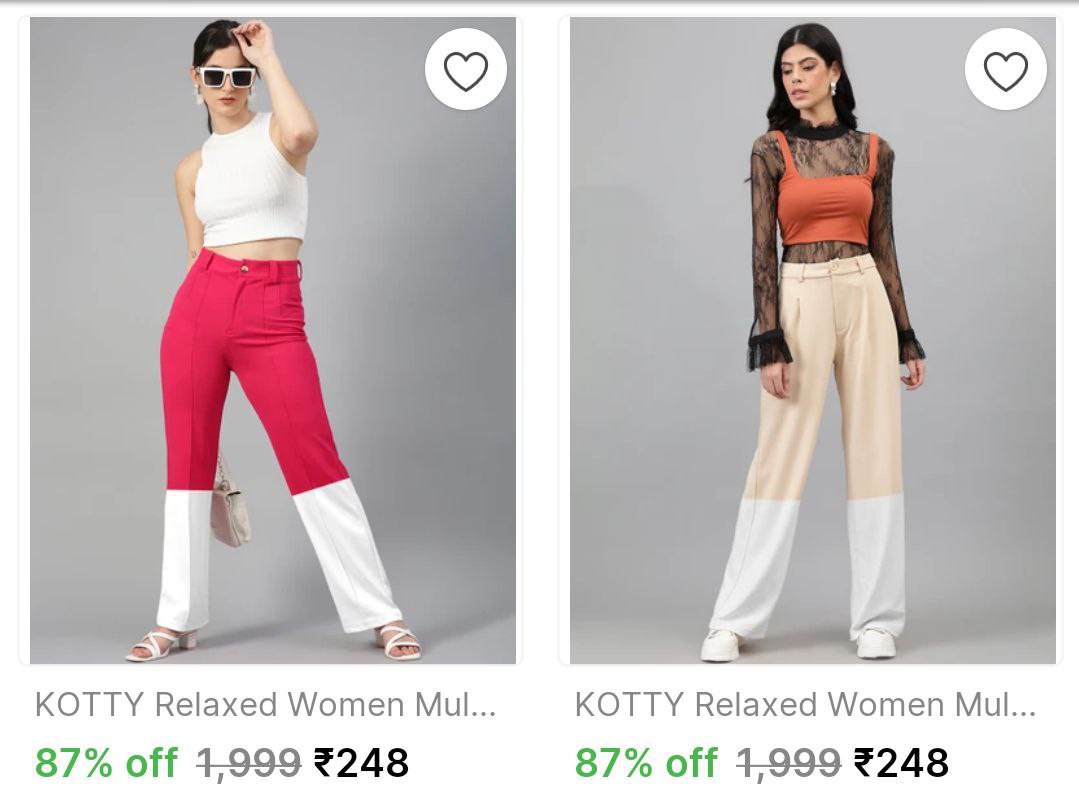 Flipkart Up To 87 On Kotty Clothing