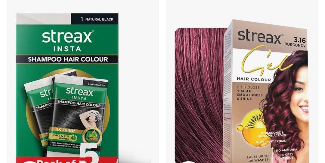 58 On Streax Hair Care Products