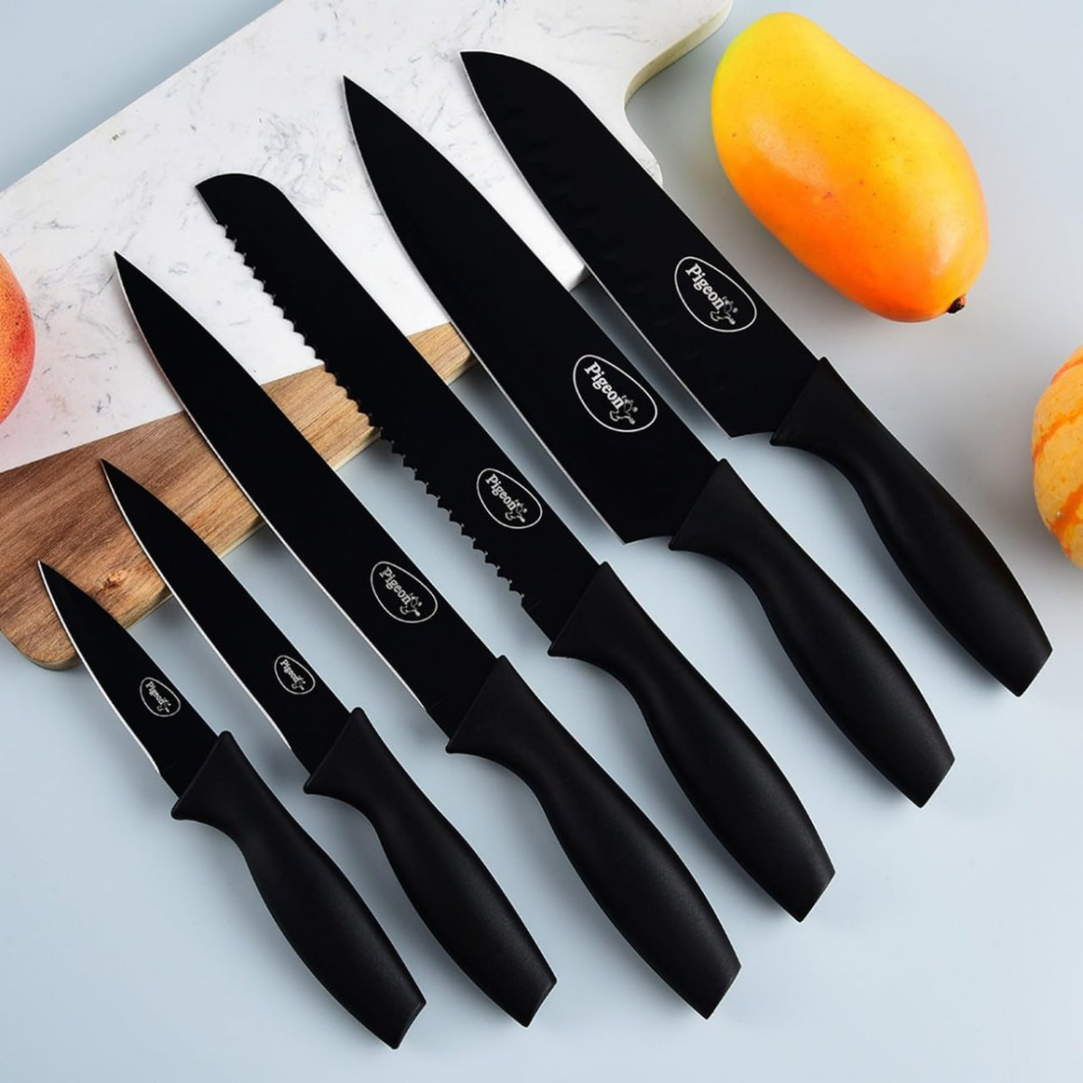 Pigeon Carbon Knife Set 6 Pcs 464