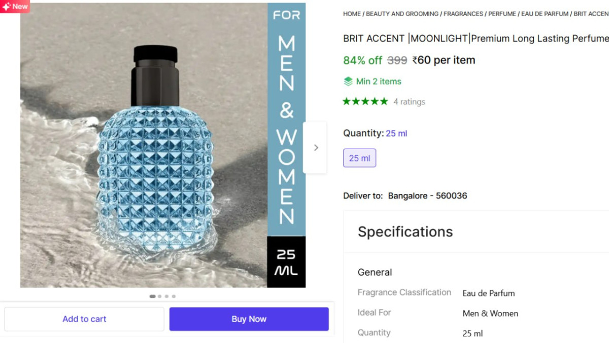 Brit Accent Premium Long Lasting Perfume 60