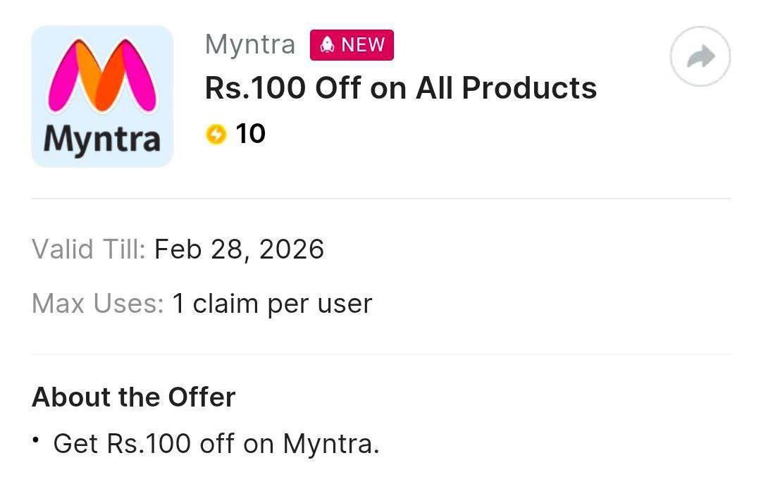 Flipkart X Myntra 100 Shopping Claim 100 Coupon Using 10 Supercoin Claim Co