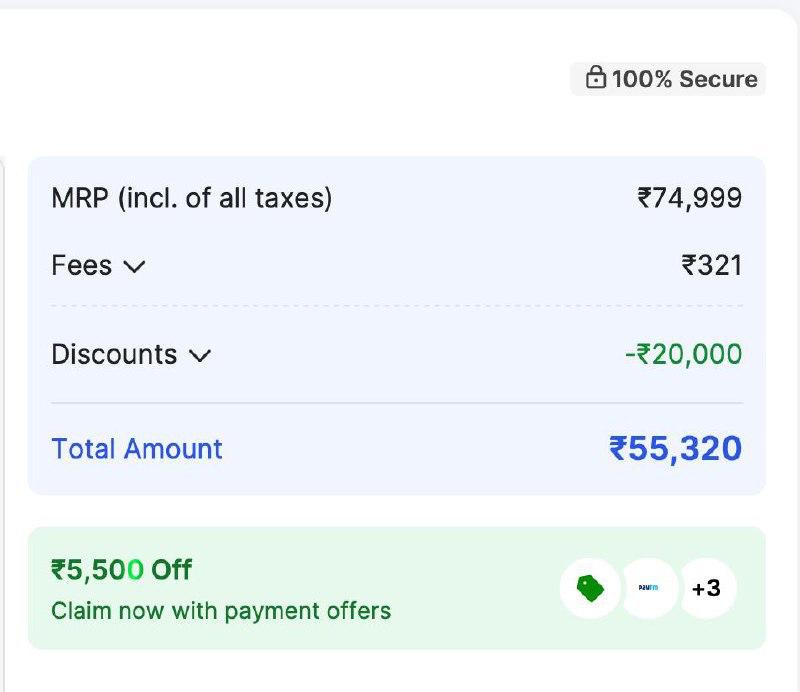 Live Now Motorola Signature 256 Gb 12 Gb Ram At Rs 55 320flat Rs 5500 Via F