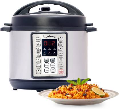 Lifelong Llepc922 Electric Pressure Cooker(5 L Black) At 2520- Flipkartbuy 