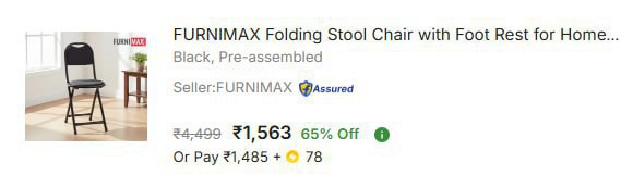 - Metal Outdoor Chair At Rs 1563