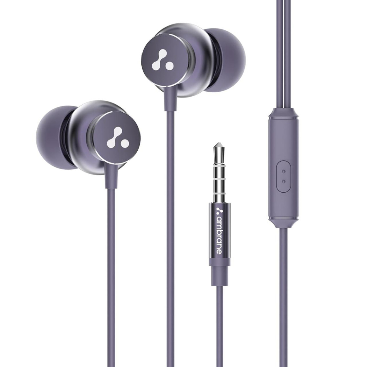 Ambrane Stringz 38 Wired Headphones With Mic 237