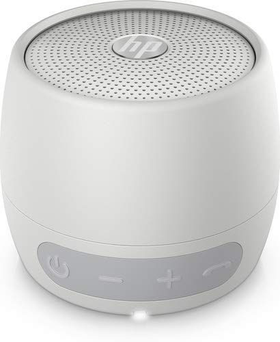 Hp 360 Mono Portable Silver Bluetooth Speaker With Built-in Microphone