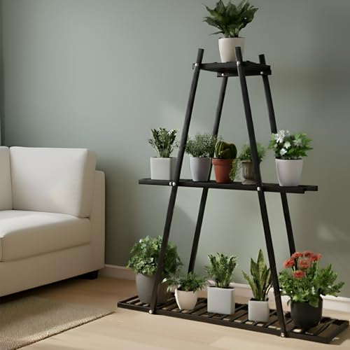 Pivalo 3-tier Metal Flower Plant Pot Stand Heavy-duty Elegan 856 2599