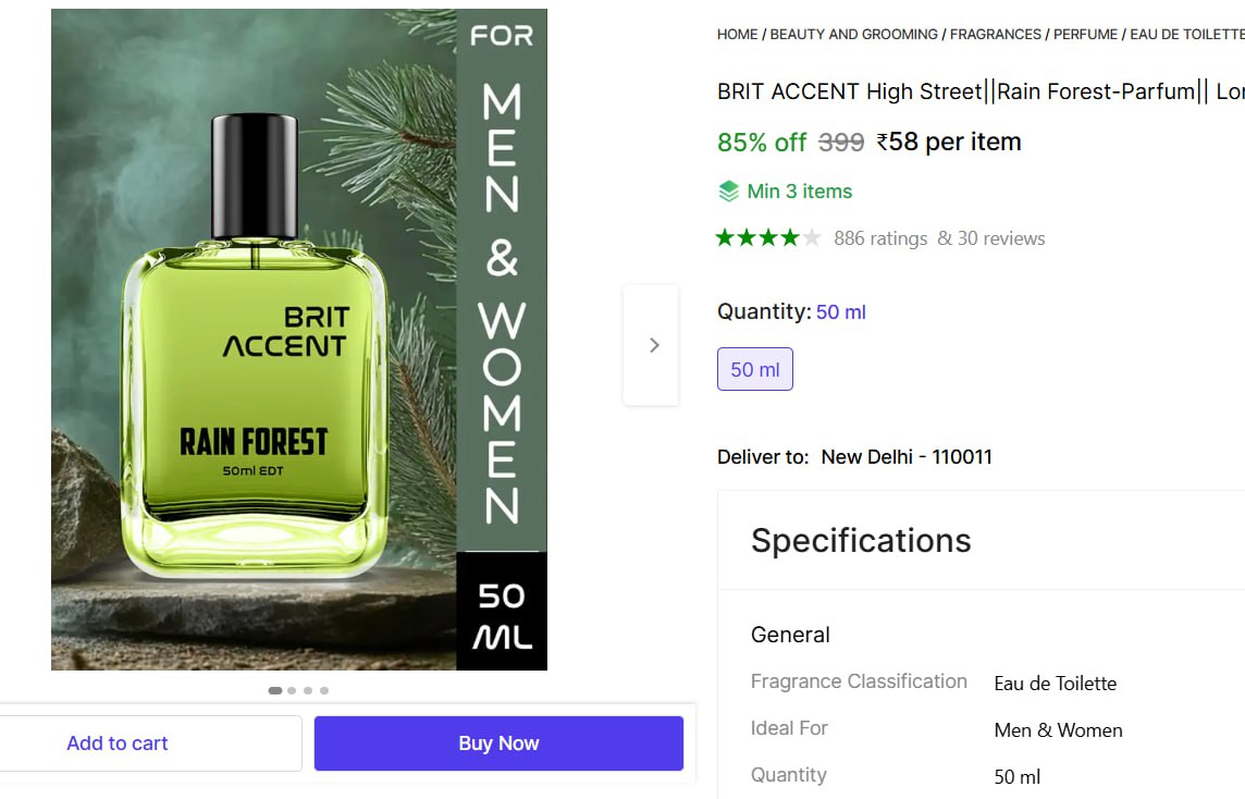 Brit Accent - Eau De Toilette - 50 Ml 58