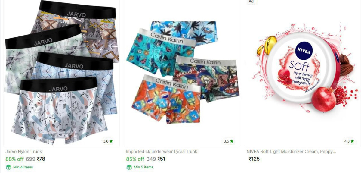 Shopsy Deals Starting At 17 Link Socks From 17 Earbuds From 149 Sarees From